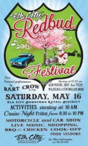 City Redbud festival poster