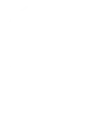 Black and white pixelated image of a circular shape with scattered black squares and rectangles on a white background.