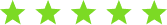 Five green stars in a row indicating a five-star rating